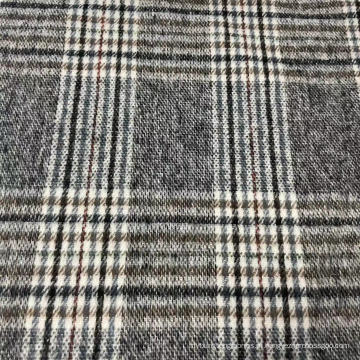 Tweed Plaid Fabric para casaco de inverno